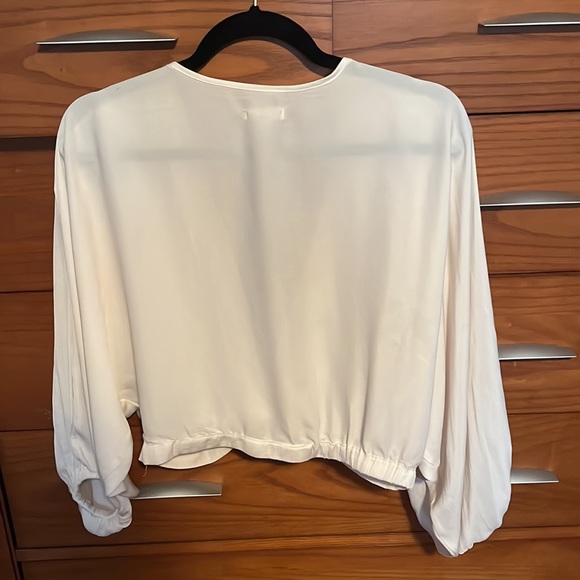 Brand: Urban Outfitters, Silence and Noise Style: Off-white silky boho Size: XS - Picture 2 of 2